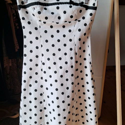 princess polly baby blue dress zara polka dot cowl neck dress main image 0