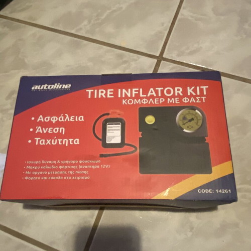 Tire Inflator Kit like new