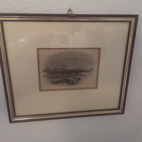 Set of 3 engravings used in excellent condition