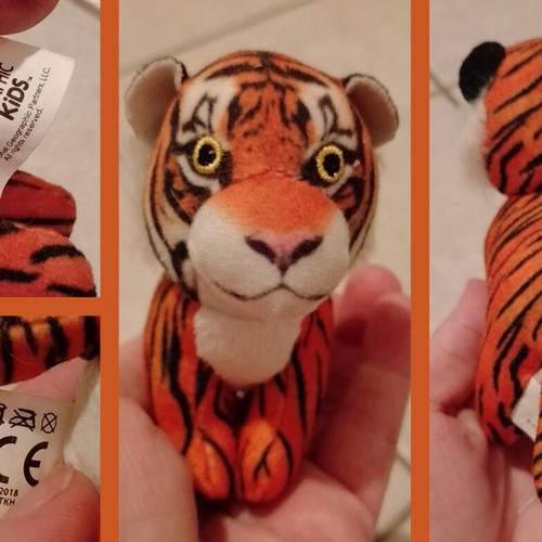 National Geographic Kids plush toy set, like new, 3 pieces
