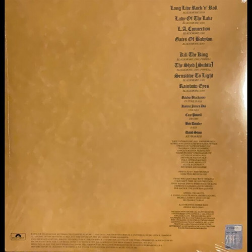 Rainbow Long Live Rock n Roll LP new, metal