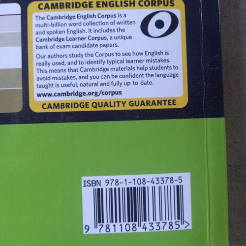 Cambridge First 3 authentic examination papers used