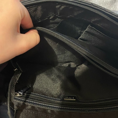 Carpisa shoulder bag new, blue black