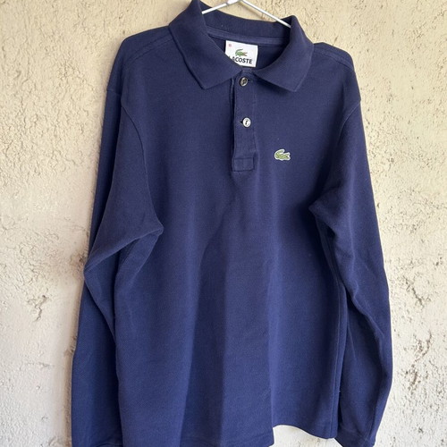 Lacoste polo shirt for 10 years old like new, blue