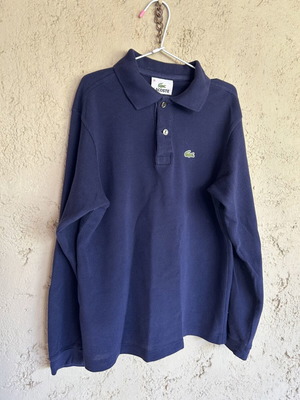 Lacoste polo shirt for 10 years old like new, blue