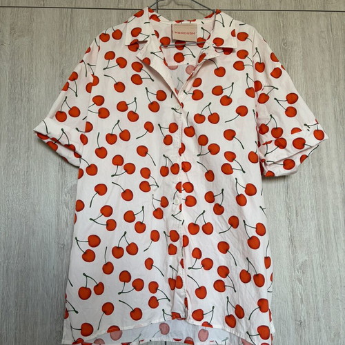 Mamoush set like new, 100% cotton, white and red