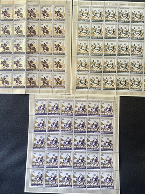 Γραμματόσημα Republic of Rwanda Mint Never Hinged, 14 ολόκληρα φύλλα 1972-1977