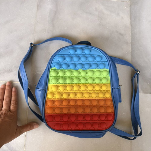 Pop It Kids Backpack blue like new