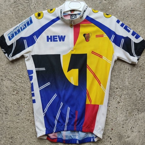 Castelli Retro Cycling Jersey Germany Size M Made in Italy Like New