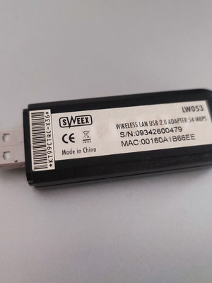 Sweex Wireless USB Adapter like new