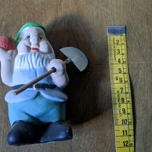 Decorative dwarf figurine used