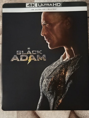 Black Adam 4K Ultra HD Blu-ray Steelbook (2BD)