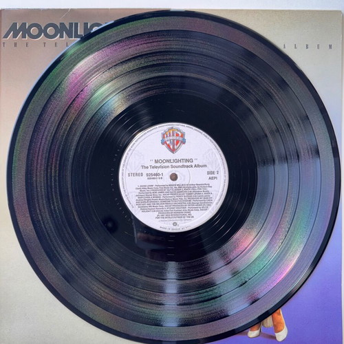 Moonlighting TV Soundtrack LP used, pop genre