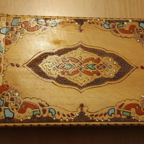 Wooden cigarette case new