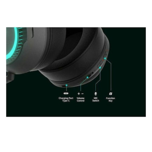 Edifier G33 BT headphones used, hybrid gaming