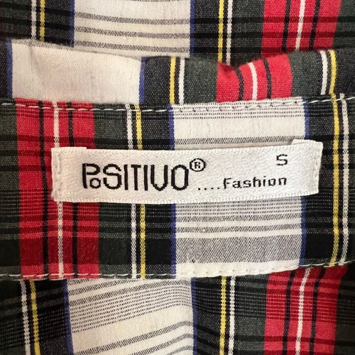 Positivo women's plaid western shirt size S like new
