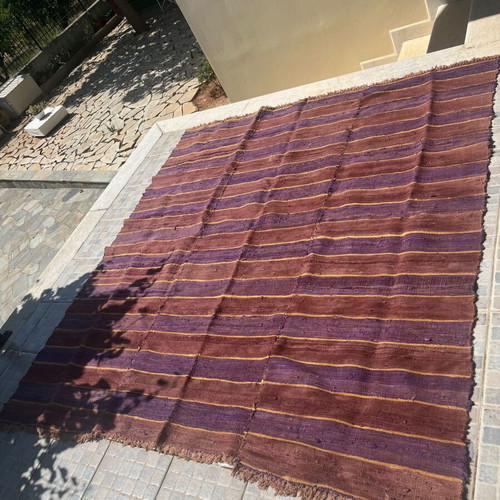 Handmade Kourelo rug like new, 2m x 2m, 1940s-50s
