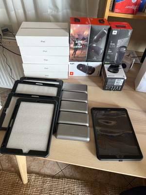 Set iPad 9ης γενιάς 10.2” 64GB Space Gray WiFi + 4G σαν καινούργιο με αξεσουάρ