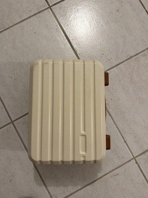 Small suitcase new, beige, personal item for airlines