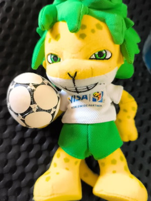 Λούτρινο Zakumi FIFA 2010 Νότια Αφρική μασκότ