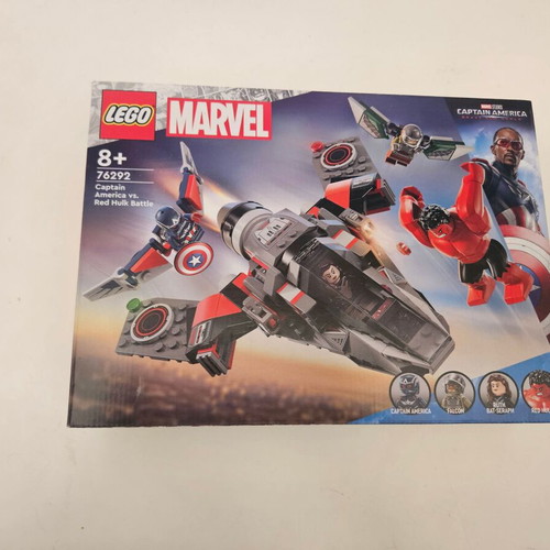 Lego Super Heroes 76292 Captain America vs. Red Hulk Battle new and sealed