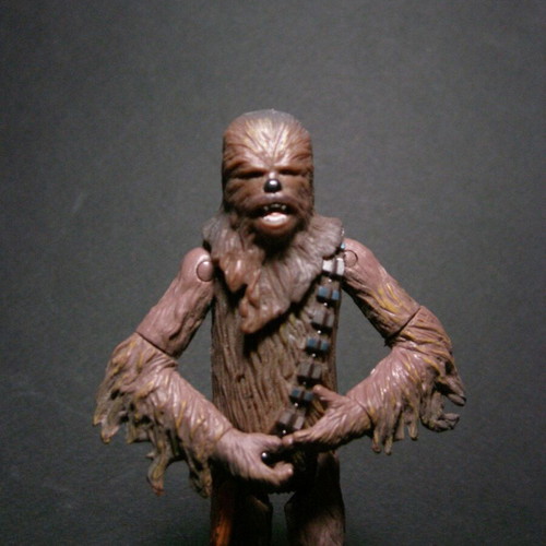 Kenner Star Wars Chewbacca figure vintage used, missing laser