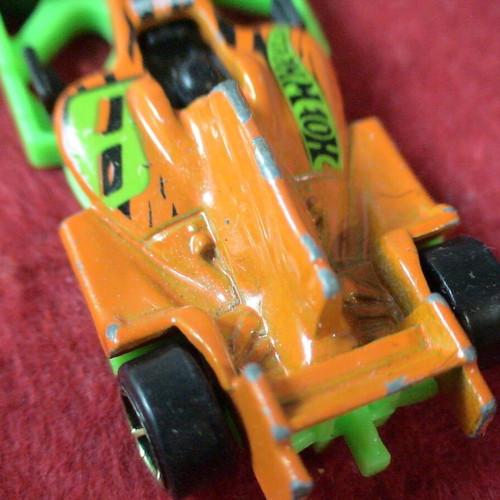 Hot Wheels Super Rigs Big Rig Heat used orange