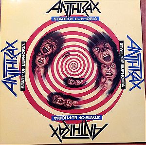 Anthrax - State of Euphoria, LP Album.