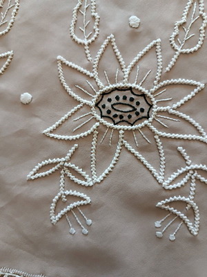 Round tablecloth handmade like new