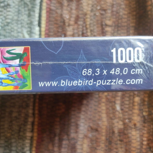 Bluebird Puzzle Blue Horse I 1911 1000 pieces new, sealed