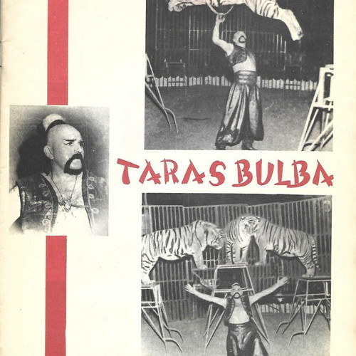 Grand Cirque de France Taras Bulba program used
