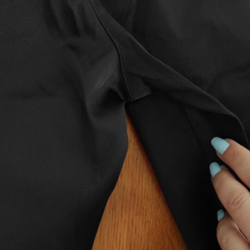 Figaro satin pants size M like new, black