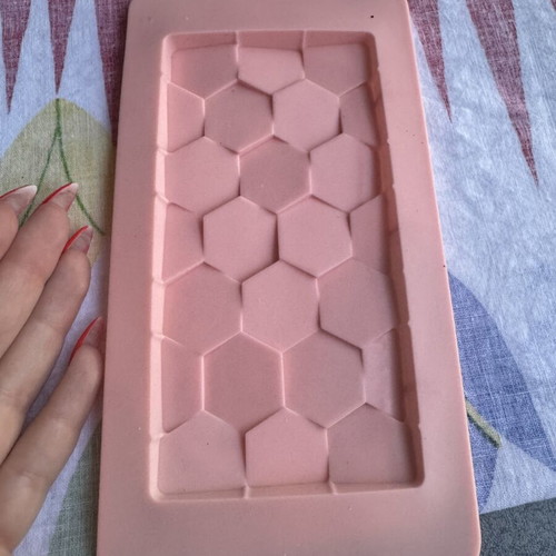 Silicone molds for candles like new, set of 7 chocolate designs