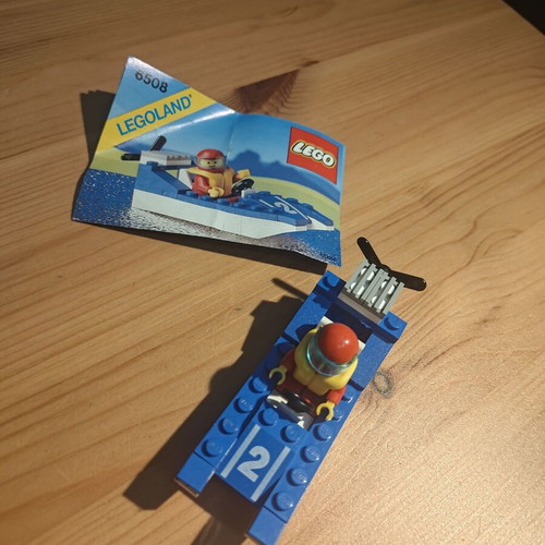 Lego Wave Racer 6508 set used vintage