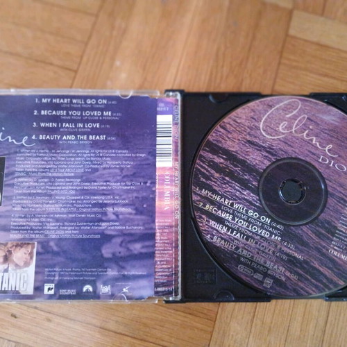 Celine Dion My Heart Will Go On CD single like new