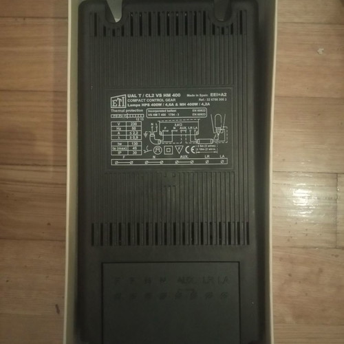 ETI HPS 400w Lamp Transformer used
