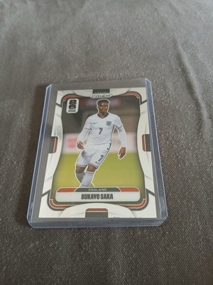 Panini Prizm Bukayo Saka #100 ποδοσφαιρική κάρτα Αγγλίας