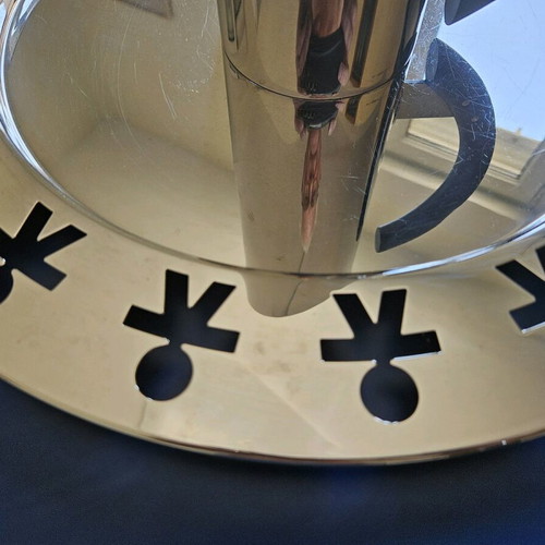 Alessi set with tray and jug like new