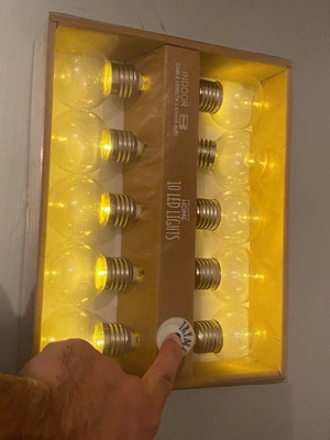 Led lights new with batteries