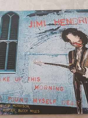 LP Jimi Hendrix - Jim Morrison 'Woke Up This Morning..' vinyl used