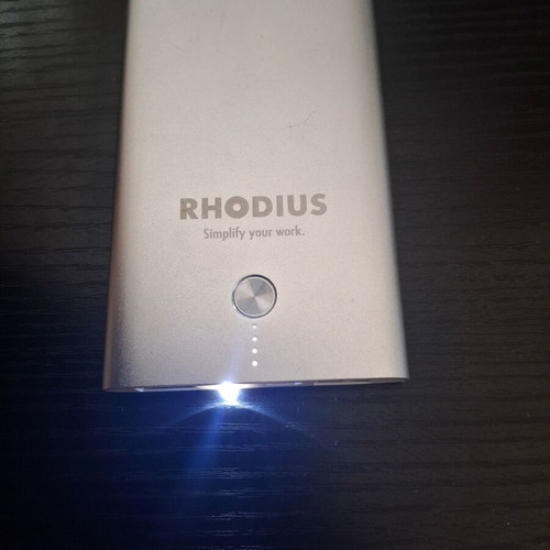 Power Bank Rhodius 4000mAh used with original box