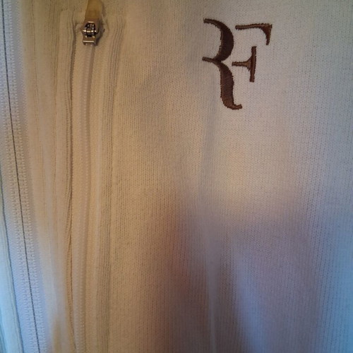 Nike Roger Federer men's sports jacket used, size XL, white