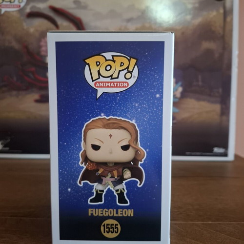 Funko Pop! Fuegoleon #1555 Black Clover Special Edition new