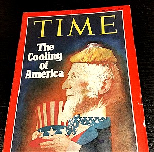 TIME MAGAZINE INTERNATIONAL EDITION - 22 FEBRUARY 1971 - THE COOLING OF AMERICA - ΠΕΡΙΟΔΙΚΟ 1971