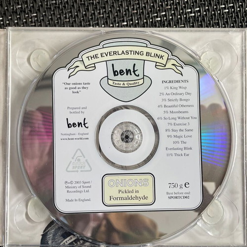 Bent The Everlasting Blink CD album digipak like new