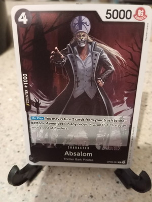 One Piece Absalom Card (OP06-081) (V.1) Wings of the Captain new