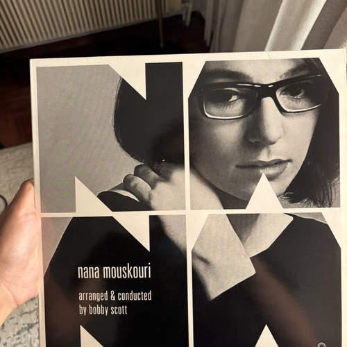 Nana Mouskouri Vinyl Record like new, 180g quality, entechno