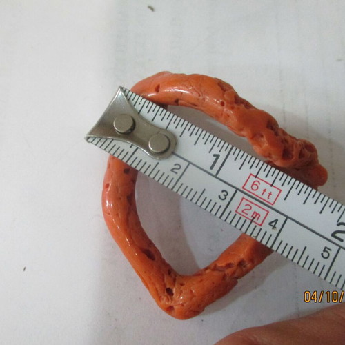 Red coral bracelet new, Mediterranean