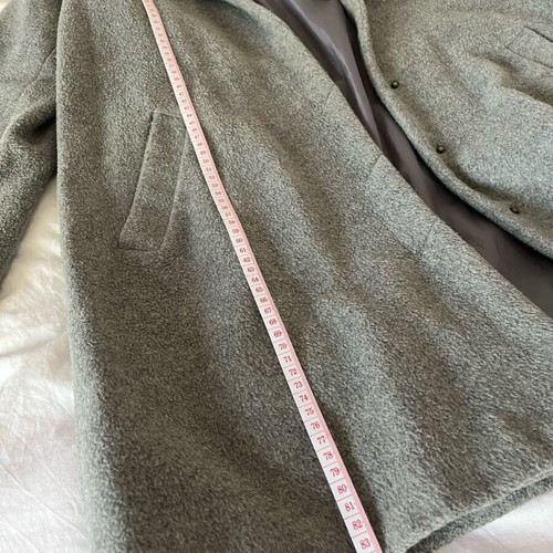 Atmosphere grey wool coat new, size M
