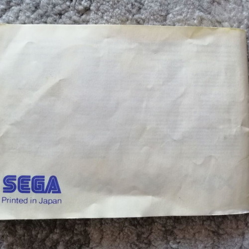 Sega Master System Sonic the Hedgehog used, original box and manual